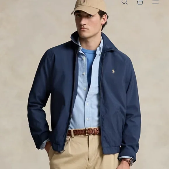 Polo Ralph Lauren Bi-Swing Jacket Refined Navy Men’s Size Large - Picture 3 of 14